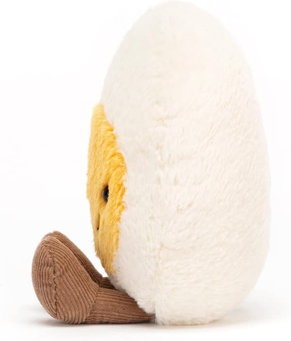 Jellycat Amuseables Happy Soft Boiled Egg Plysjleketøy, 14cm-FO-