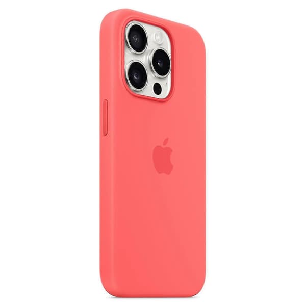 Silikonecover til iPhone 15 Pro, MagSafe-kompatibel Rød Ed-FO- Ed iPhone 15 Pro