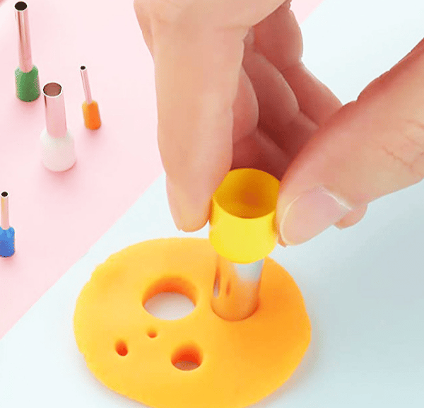 129 dele sæt øreringe ler polymer cutter med blød pot-FO-