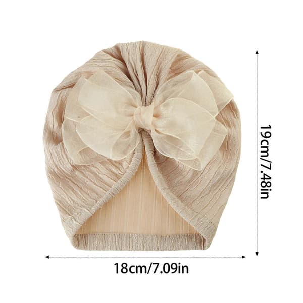 Moderne hat elegant børnehat åndbar hat justerbar børnehat enkelt design hat til små børn 1-6 år hvid-FO-
