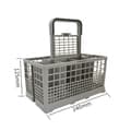 Universel bestikkurv lavet af holdbar PP-plast-FO-