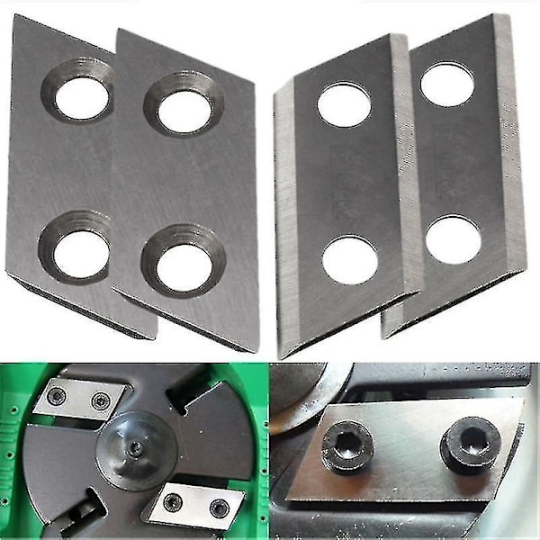 Trädgårdsförstörare flishuggsblad set för Eco Es1600/McCulloch - 2-pack