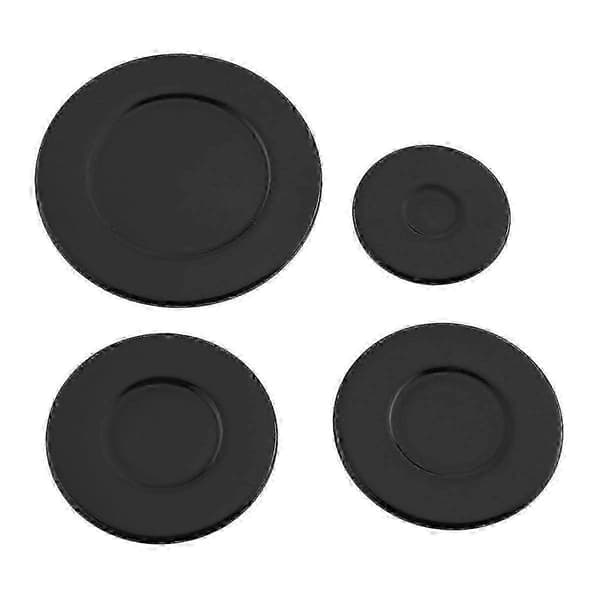 55 mm 75 mm og 100 mm ovnlåg til gaskomfurbrænder 4-delt sæt til køkkentilbehør-FO-