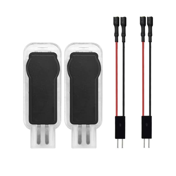 2x Velkomstlys kompatible med Audi A4 A5 A6 A7 A8 Q3 Q5 Q7 Dørprojektor-FO-