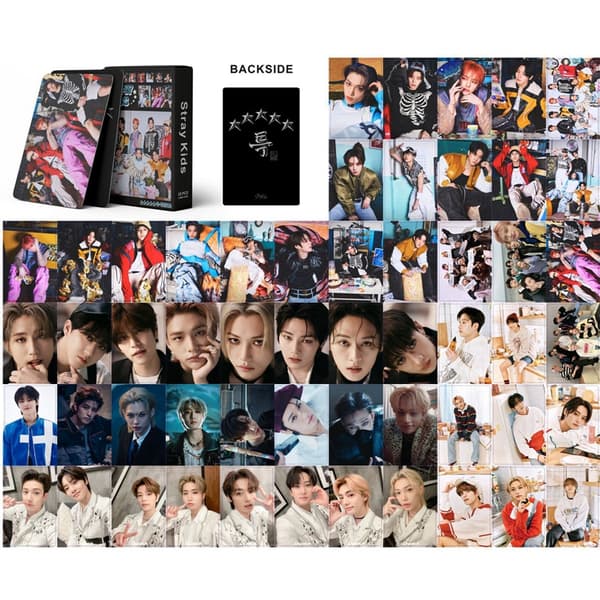 55 Stray Kids Album mindefotokort-FO-