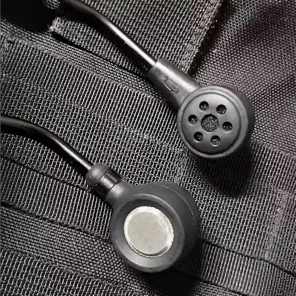 Erstatningsmikrofon for Peltor VI/XPI Headset Kompatibel - Nye tilbehør VI Kort linje