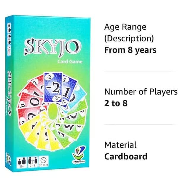 Skyjo, korttipeli Magilanolta – hauska korttipeli aikuisille ja perheille