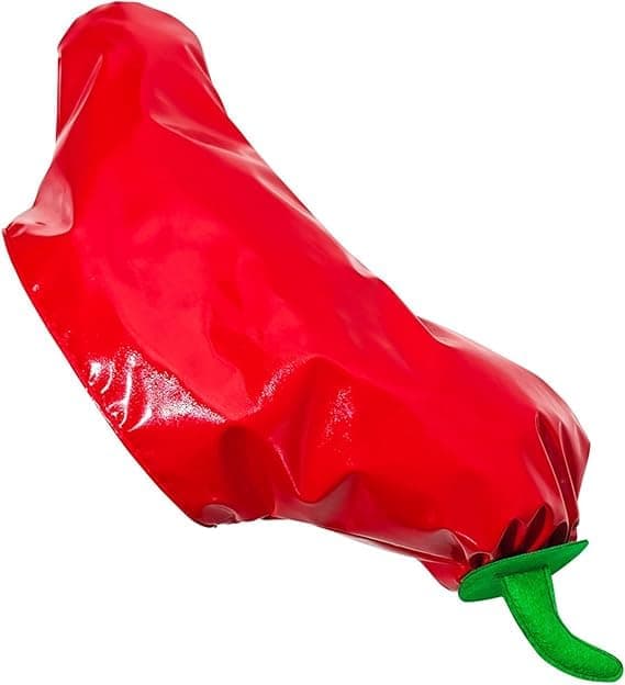 Morsomme chilifest-hatter, laget av pustende polyester, perfekte for påskefeiringer og kostymemoro.