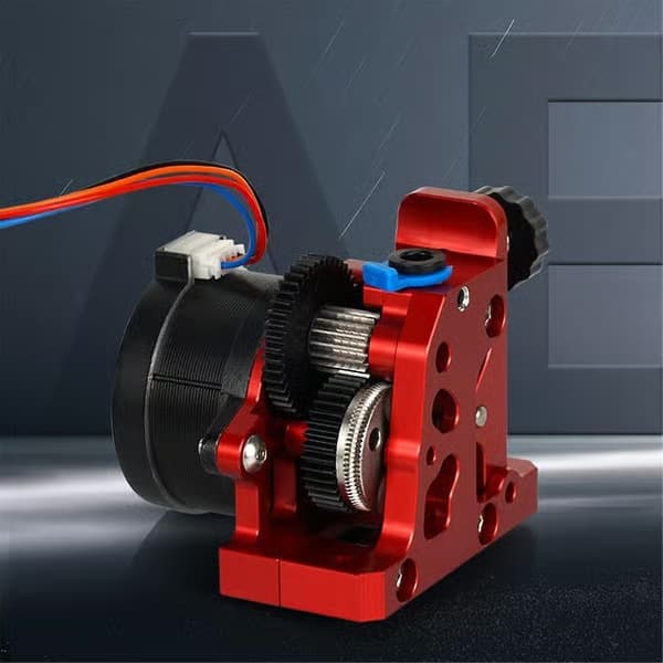 LITE-Extruder dobbel gir-ekstruder reduksjonsgir 3D-printerdeler for CR10-rød ekstruder