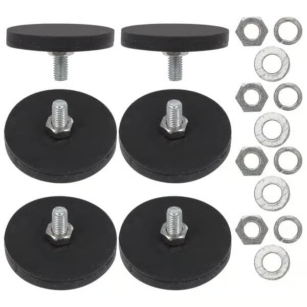 stark magnetisk hållare för bilmontering, magnetisk bas, gummibelagd magnet, belagda magneter bil