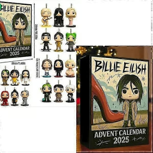 2026 Billie Eilish adventskalender blindboks julegave