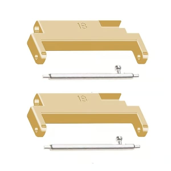 Quick release urrem, metalforbindelse, adapter til 18mm-20mm Rose gold Rose Gold