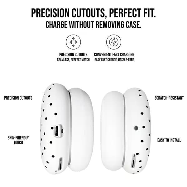 Silikondekselsett for AirPods Max 2 - Full dekning