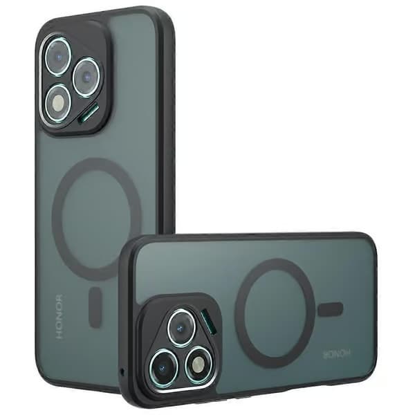 Etui for Honor 400 Lite 5G kompatibelt med MagSafe TPU+PC matt mobildeksel