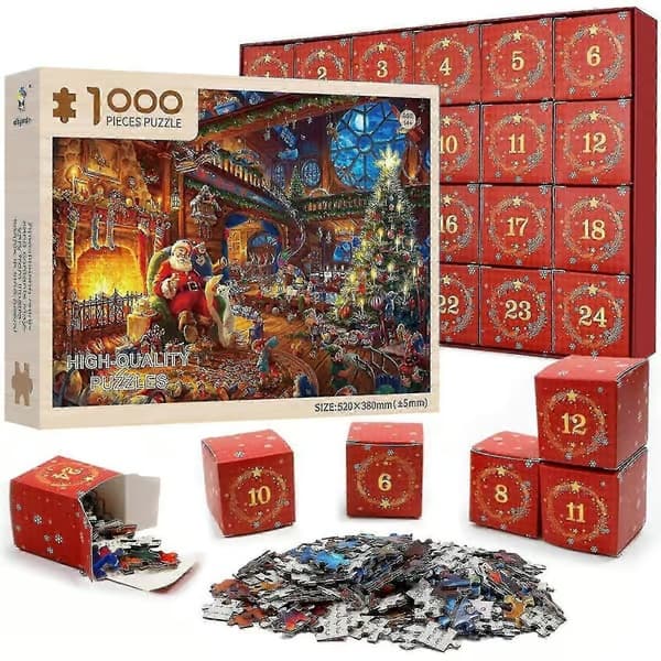 2026 Julekalender Julepuslespill