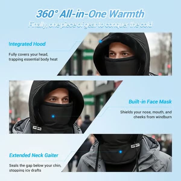 Ultimate Winter Conqueror All-in-One lämpöhuppu 3-in-1 White