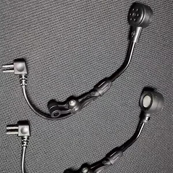 Erstatningsmikrofon for Peltor VI/XPI Headset Kompatibel - Nye tilbehør VI Kort linje