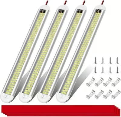 Ljusramp - LED - 12V - 120 LED - Strömbrytare - Energibesparande