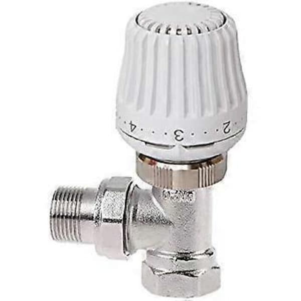 Termostathuvud med integrerad sensor, vit