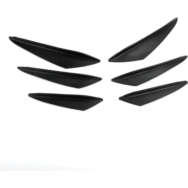 Universelle PP-karbonfiber-frontfangerspoilere for biler