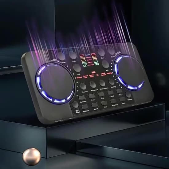 DJ-sæt til børn - Mixer-konsol til børn - Lydkort - Mixer - Lydoplevelse