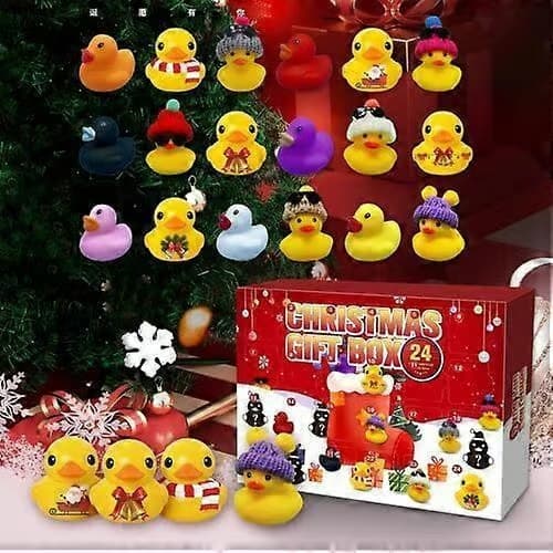 2026 Julekalender Blind Box Gave 24 Rom Gummender - C44