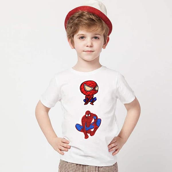 20 stk. Spiderman strygemærker broderede applikationer til denimjakker, tøj, håndtasker, sko, kasketter til børn og voksne