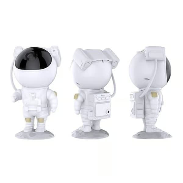 Nattlys - Stjerneprojektor med LED-lampe - Astronaut