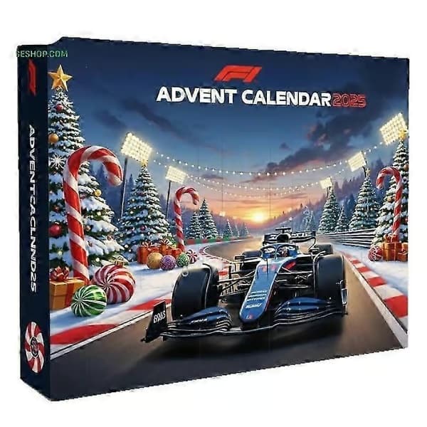 F1 Racing 2026 Julekalender Nedtælling Julekalender Blind Box Juletræspynt