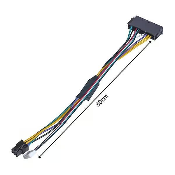 24-pin til 6-pin PCI-E ATX Hovedstrømadapterkabel til HP Z230 Z220 SFF Workstation Bundkort