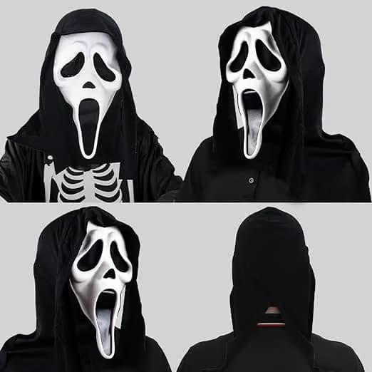 Ghost-naamio (COD MWII) Halloween-koristeet/asusteet