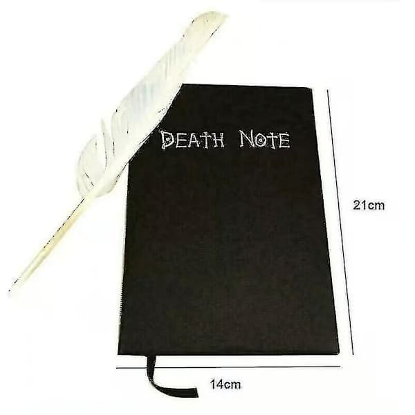 Anime Notesbog Death Note med fjerpen Cosplay skrivejournal gaver