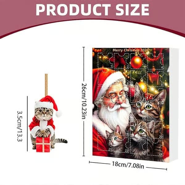 Julekalender 2026 Katt Julekalender 24 dager julekalender