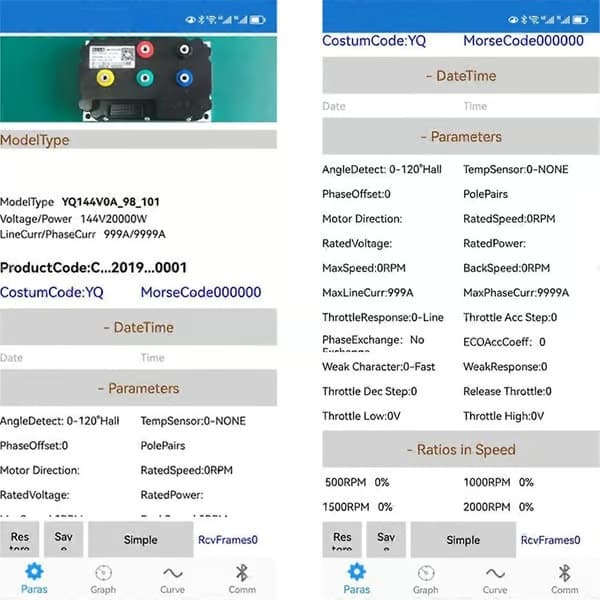 Bluetooth-adapter til programmering af FarDriver-controller, BT-modul til ND72240 72260 72360 72680 Mobil styring