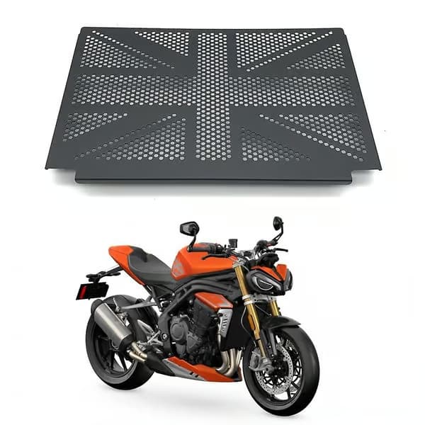 Radiatorgrilldeksel for Trident 660 2021-2026, reservedel til kjøretøy