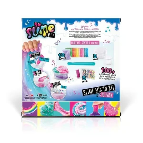 ShakeSlime Magic Putty - Lima - Sekoitussarja - kolme pulloa_Erikoislahja Muovi