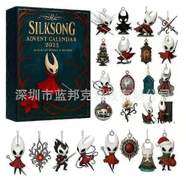Hollow Knight: Silksong adventskalender blindboks - festlig nedtelling med mystiske samleobjekter