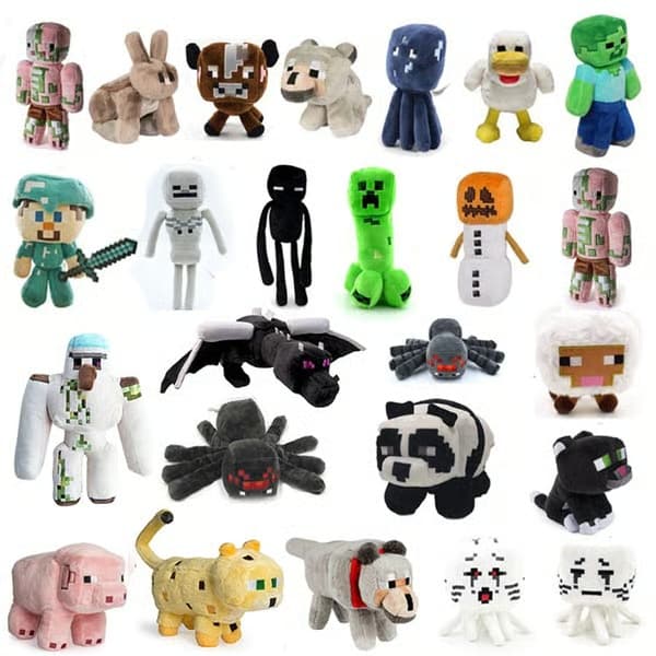 Minecraft myk plysjleke Ocelot-24cm