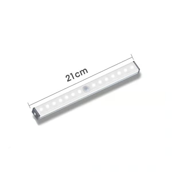 Trådløs oppladbar LED-lampe med bevegelsessensor 21 cm