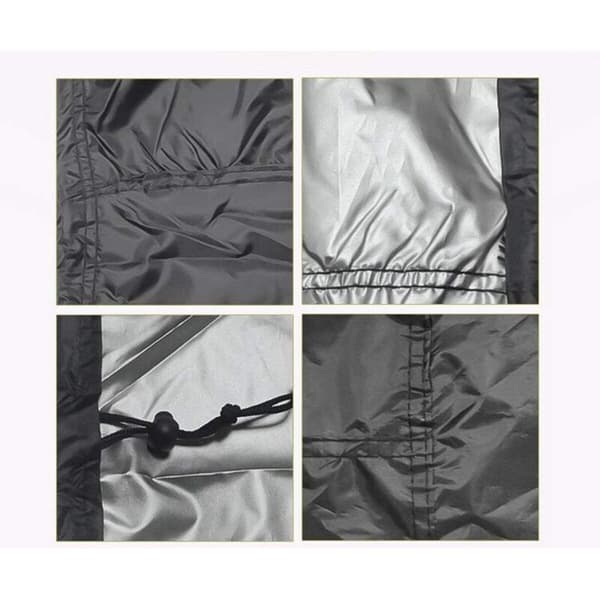 Trädgårdsbordsskydd 128 x 71 cm, 210D polyester trädgårdsmöbelskydd