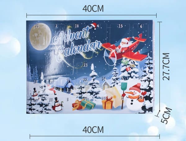 Pusselspel Adventskalender 2026 Barn & Vuxna 24 Dagar med Julkalenderpresenter