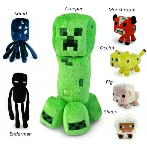 Minecraft myk plysjleke Ocelot-24cm