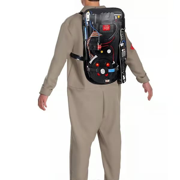 Ghostbusters Halloween-kostume til voksne, Deluxe Ghostbusters-heldragt til mænd, Ghostbusters Proton-rygsæk