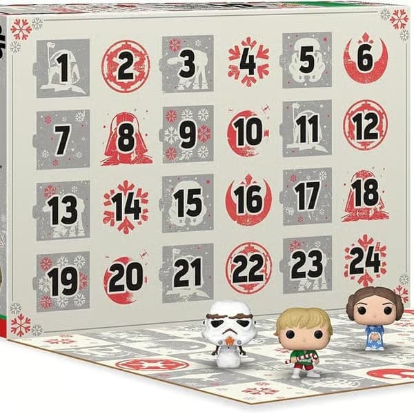 Funko Pop! Julekalender: Star Wars - Jul, Flerfarget