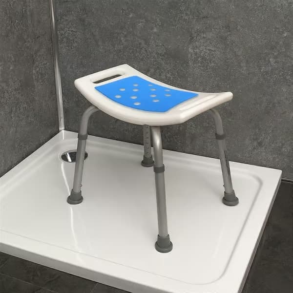 Duschstol Bänkpall Sits Säker Badrumstillbehör Halkfri Badstol Pallkudde