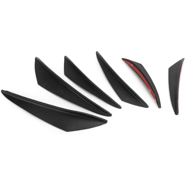 Universelle PP-karbonfiber-frontfangerspoilere for biler