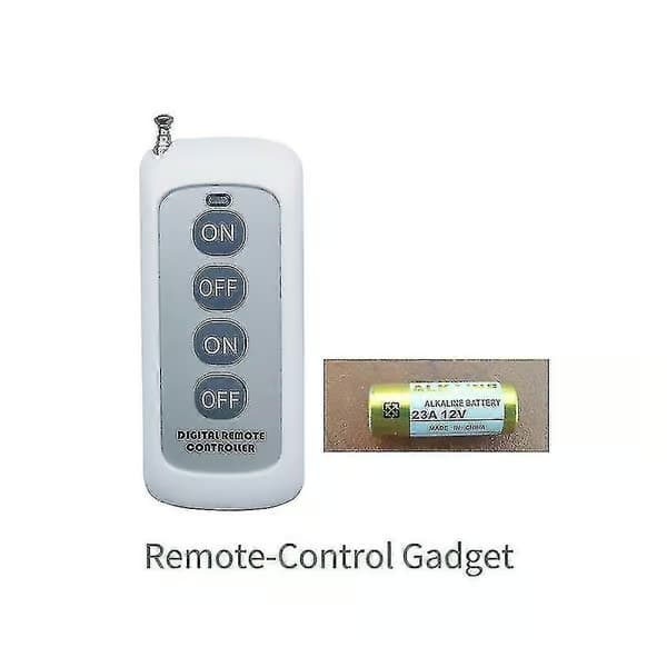 1-5x Trådløs Smart Fjernbetjent Stikkontakt EU-stik [DB] 3 stk. 3PCS 1 remote control socket