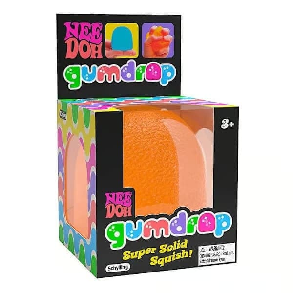 NeeDoh Gumdrop Squishy Fidget Legetøj Slik Tema Stressbold 1 tilfældigt udvalgt