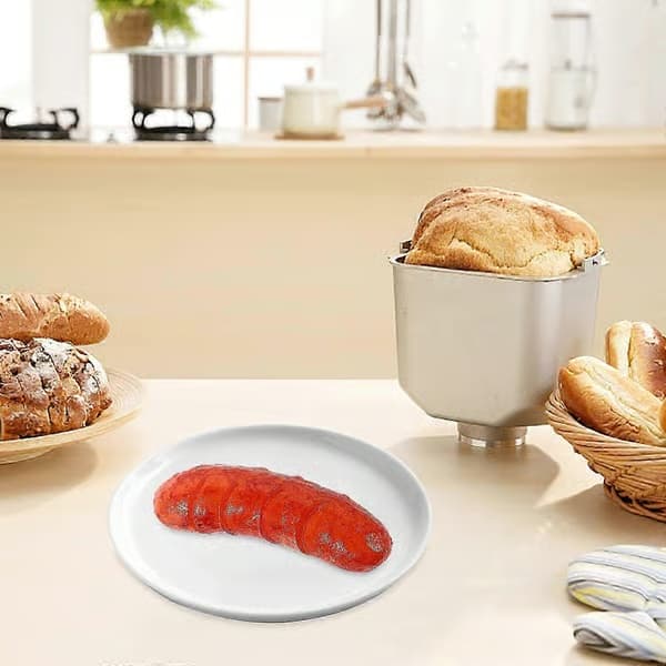 Falsk pølse PVC kunstig pølsemodell for dekorasjon 2 stk butikkrekvisitter