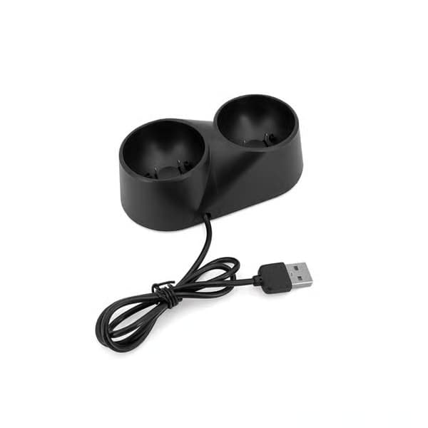 PS4 VR Move-bevegelseskontroller med dobbel lader, kun ladestasjon inkludert